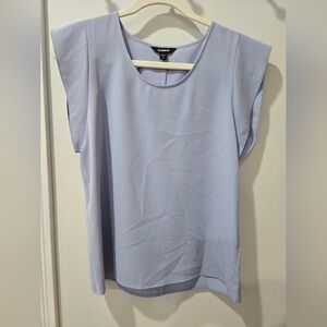 Express light blue blouse NWOT